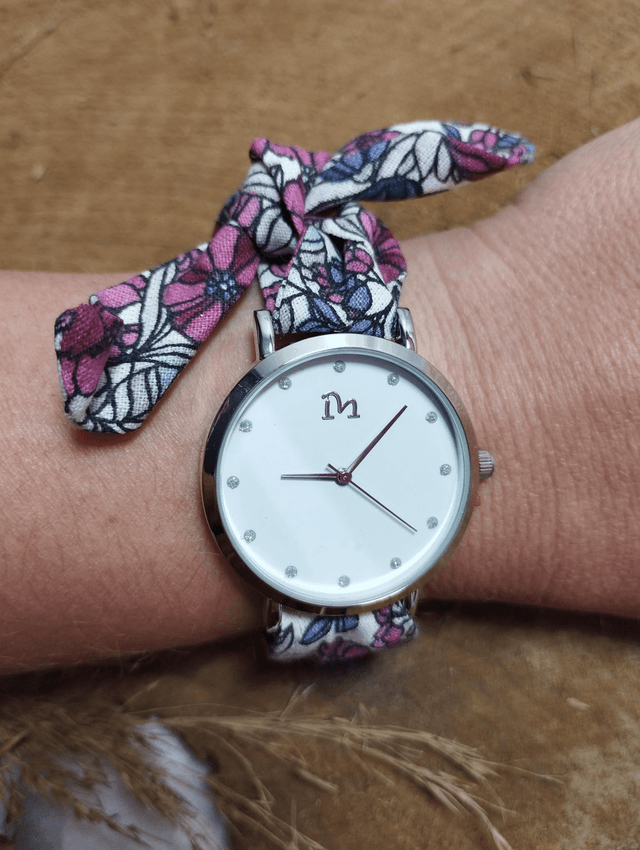 Coffret montre - flowers
