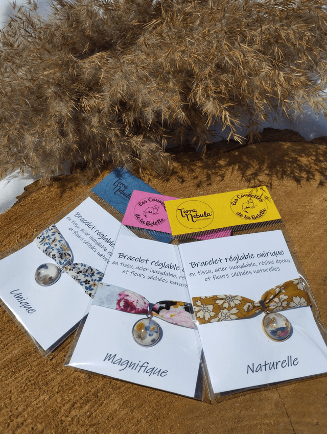 Bracelet onirique réglable || Collaboration avec Terra Nebula
