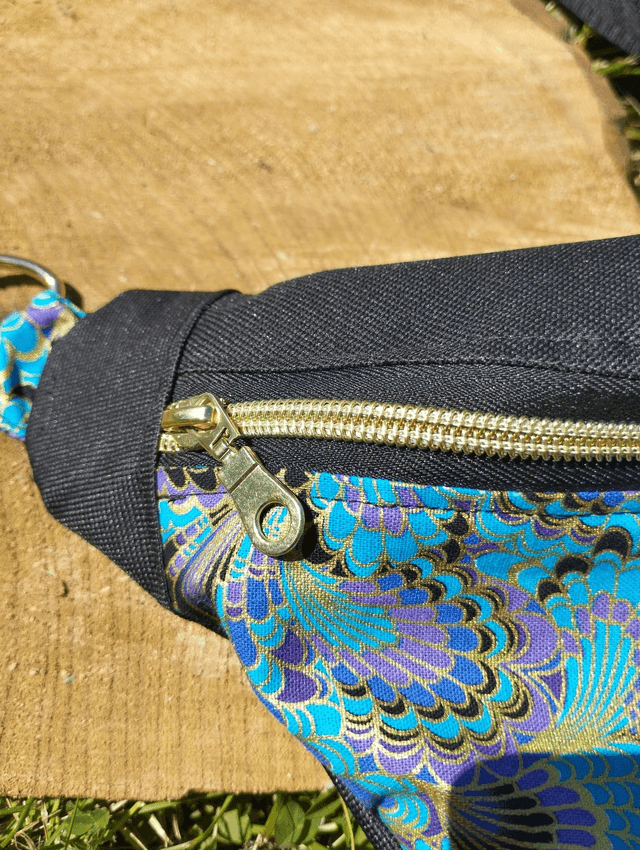 BANANA BAG - motif Paon