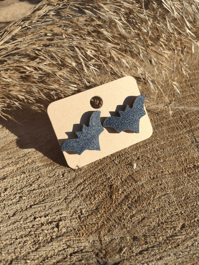 Boucles d'oreilles - puces / clous Halloween