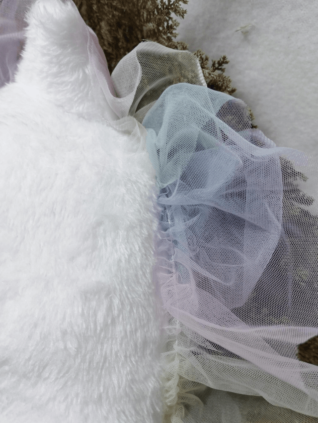 Peluche Licorne en pilou tout doux