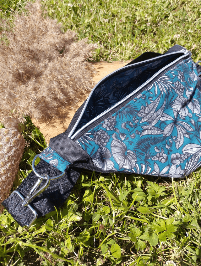 BANANA BAG - motif tropical 