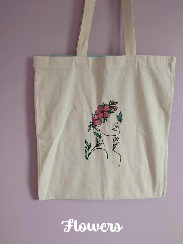 Tote bag - octobre Rose