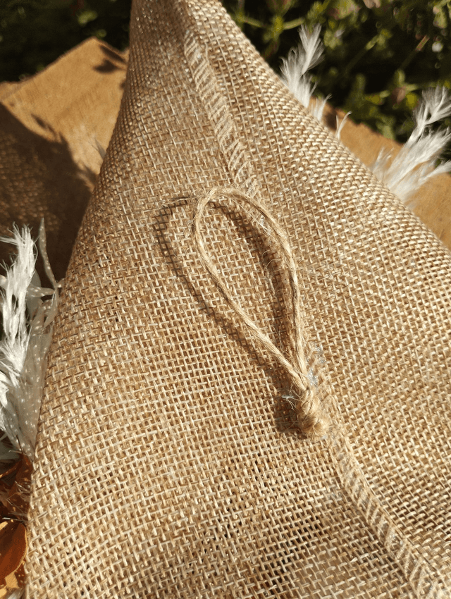 Gnome à suspendre - Fleurs séchées