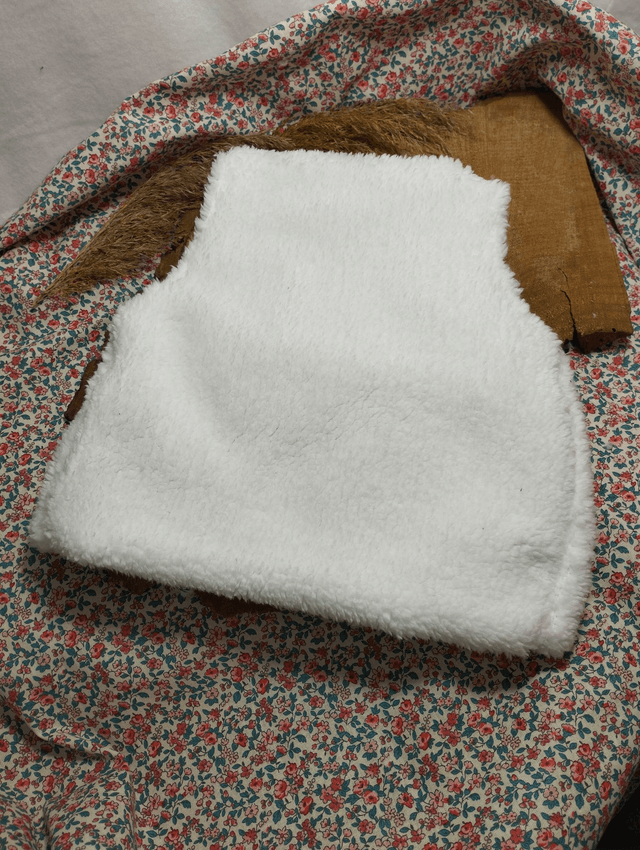 Gilet de berger enfant réversible