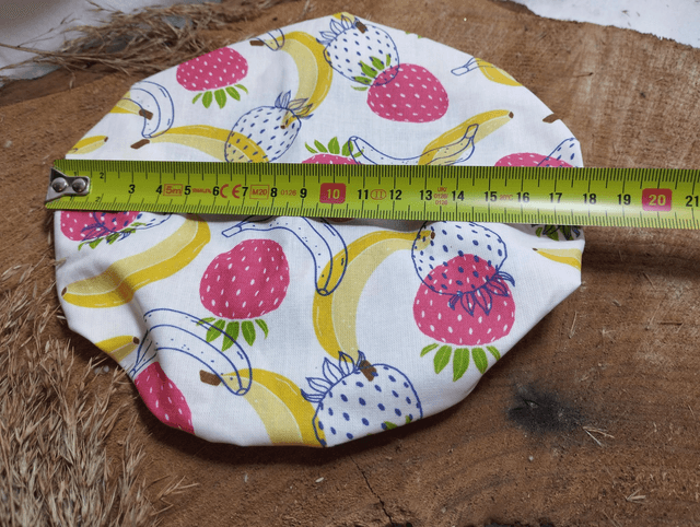 Charlotte / couvre plat / couvre bol  ||  Lavable et réutilisable (lot de 3 tailles) - Fruits