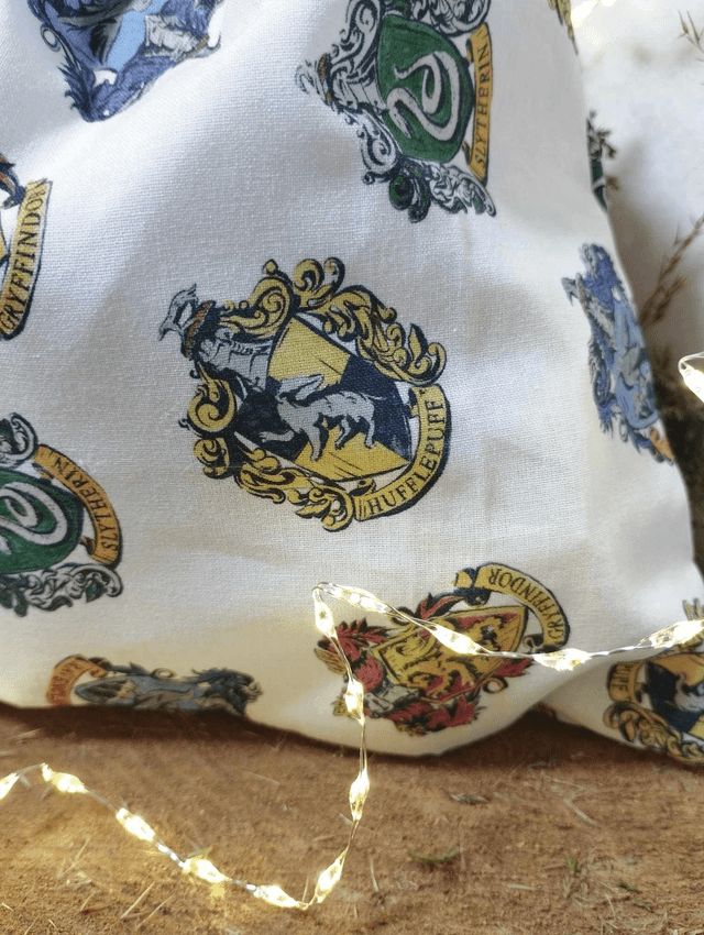 Emballage Cadeau - Pochon - Sac cadeau (motif Harry Potter - Poudlard)