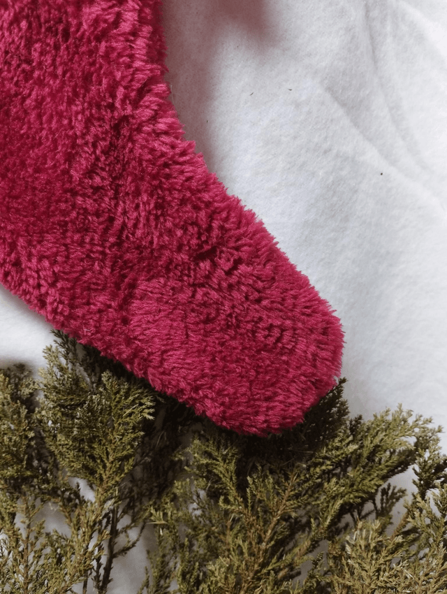 Chaussette / Botte de Noël (Rouge)