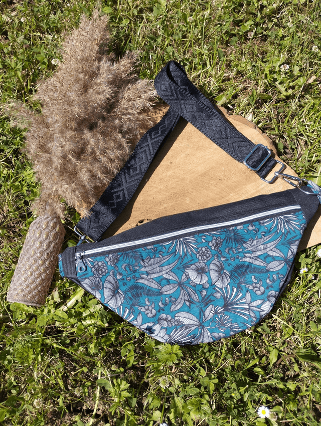 BANANA BAG - motif tropical 