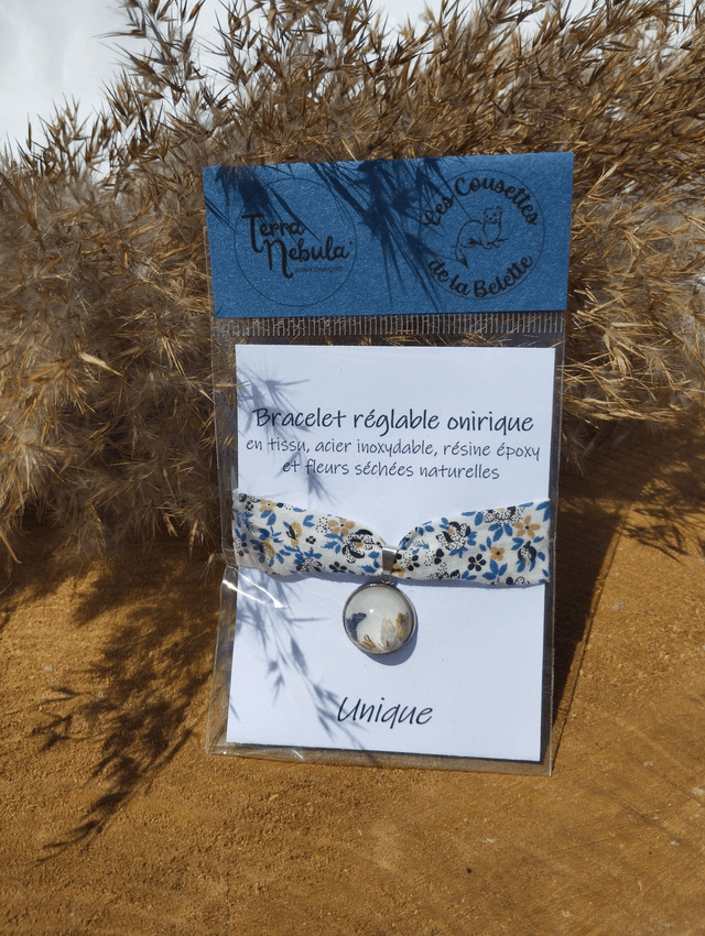 Bracelet onirique réglable || Collaboration avec Terra Nebula