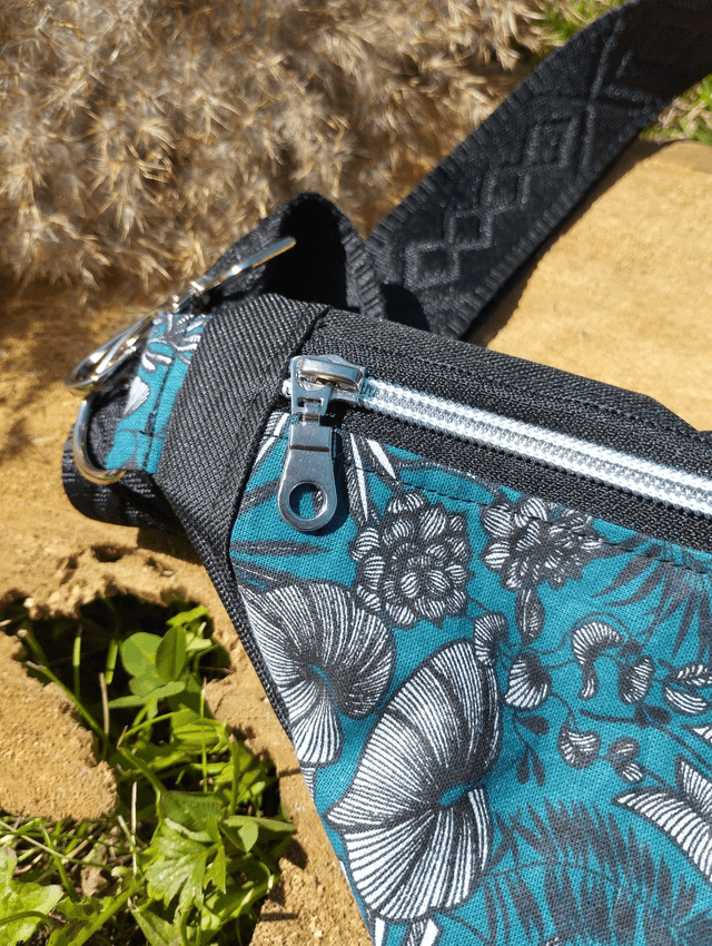 BANANA BAG - motif tropical 