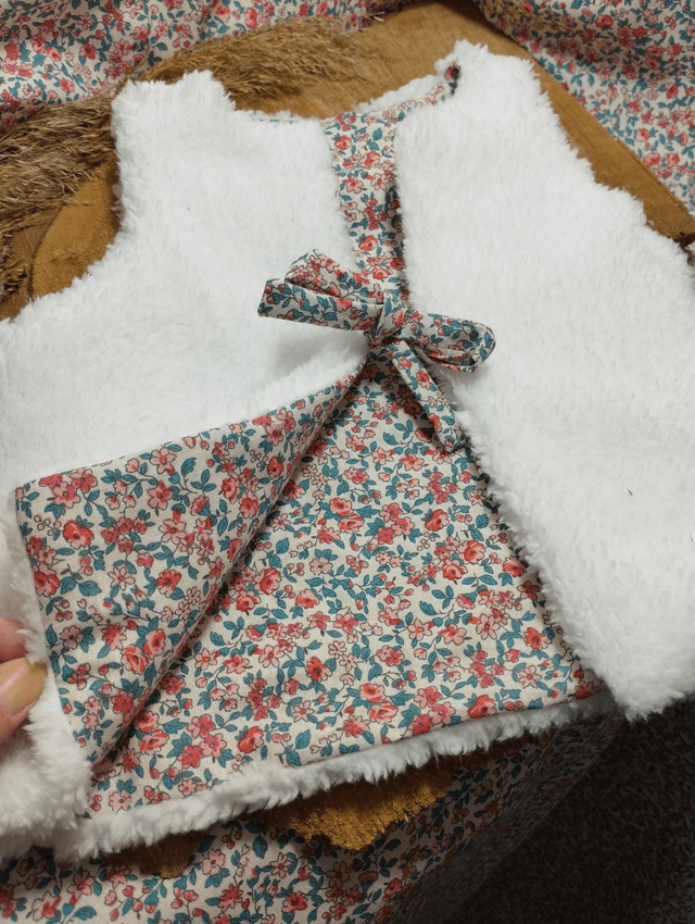 Gilet de berger enfant réversible