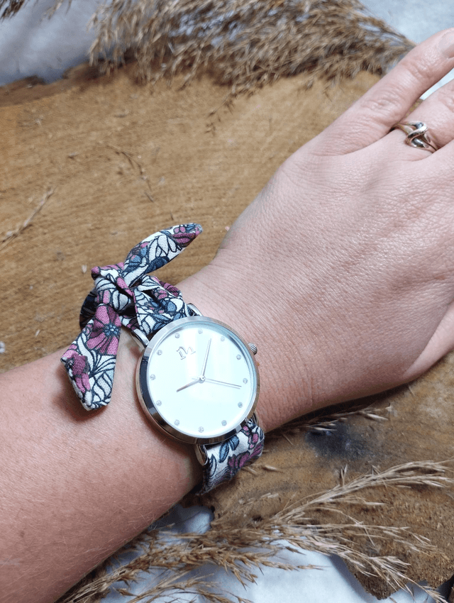 Coffret montre - flowers