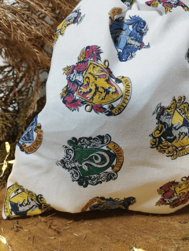 Emballage Cadeau - Pochon - Sac cadeau (motif Harry Potter - Poudlard)