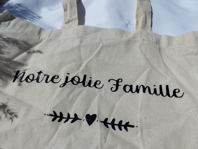 Tote Bag FAMILY à personnaliser avec les membres de votre famille