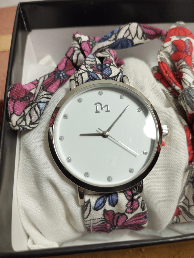 Coffret montre - flowers