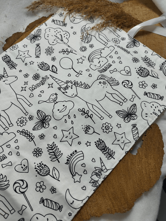 Tapis de coloriage lavable