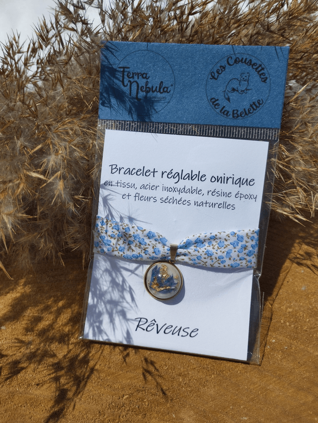 Bracelet onirique réglable || Collaboration avec Terra Nebula