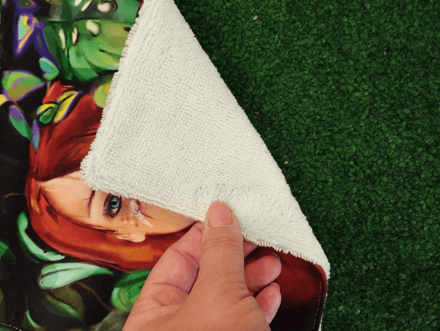 Serviette visage - motif Amazone (Les bizarreries de Rébecca)