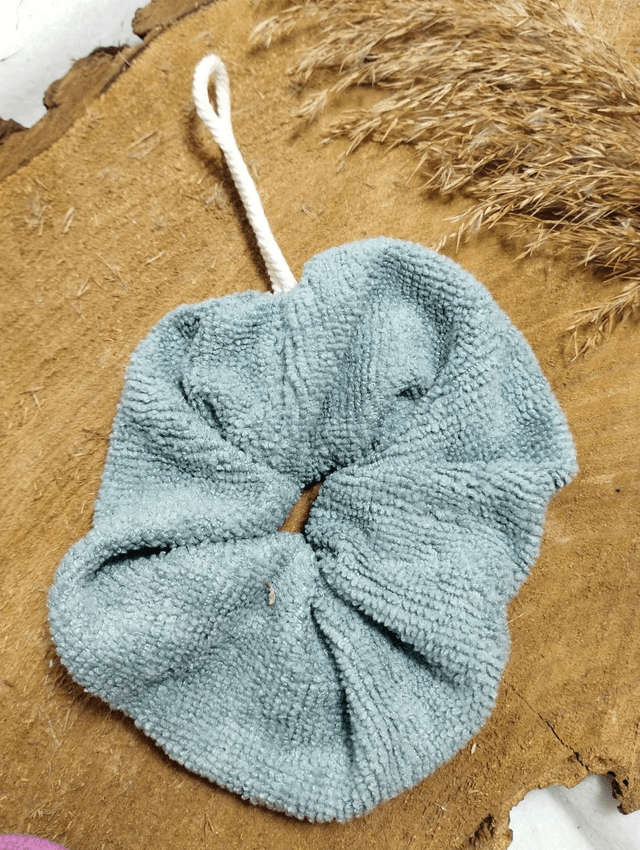 Fleur de douche lavable (tissu microfibre)