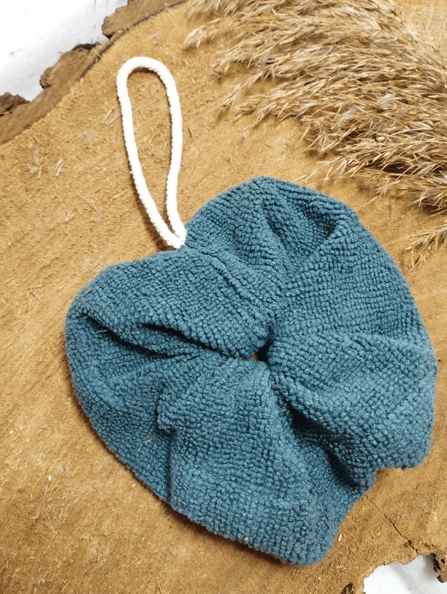Fleur de douche lavable (tissu microfibre)