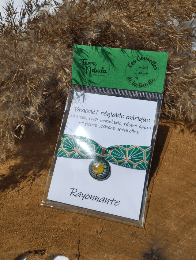 Bracelet onirique réglable || Collaboration avec Terra Nebula