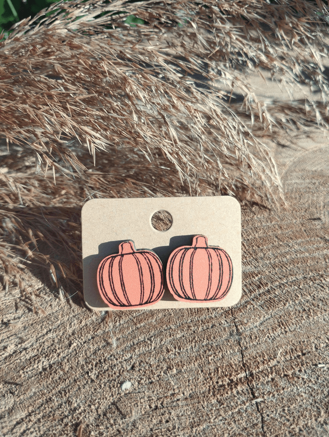 Boucles d'oreilles - puces / clous Halloween