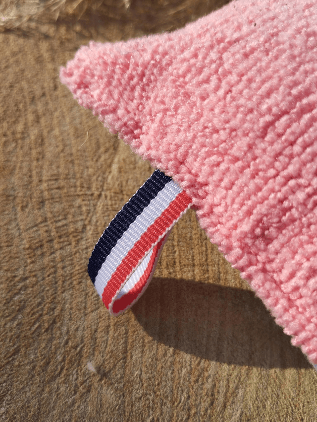 Éponge lavable - Fleurs bleues et microfibres