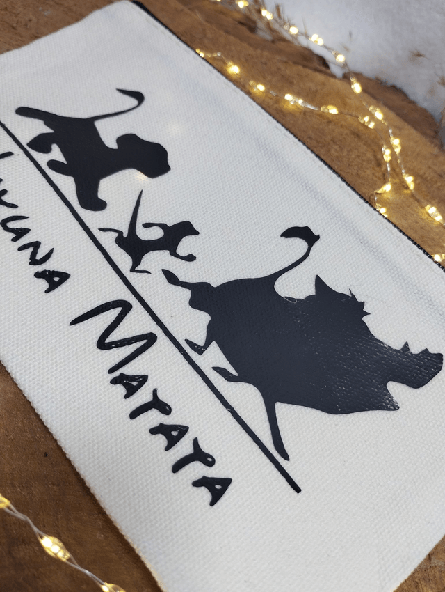 Pochette zip Hakuna Matata