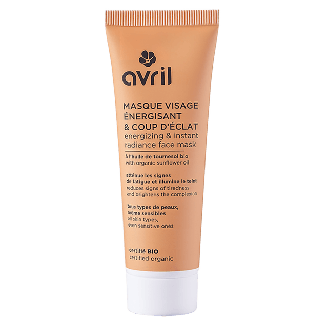 Masque visage énergisant & coup d’éclat BIO - Avril