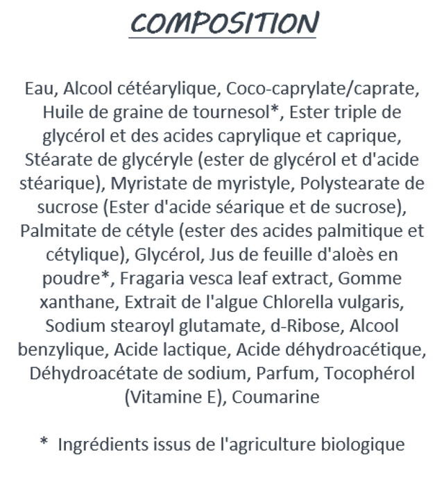 Masque visage énergisant & coup d’éclat BIO - Avril