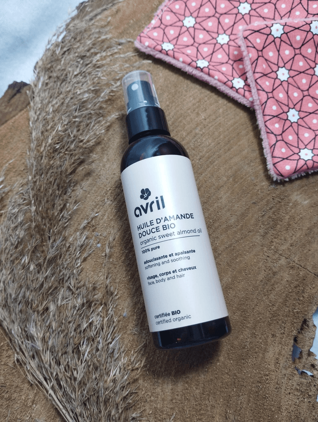 Huile d'amande douche BIO et VEGAN - Avril